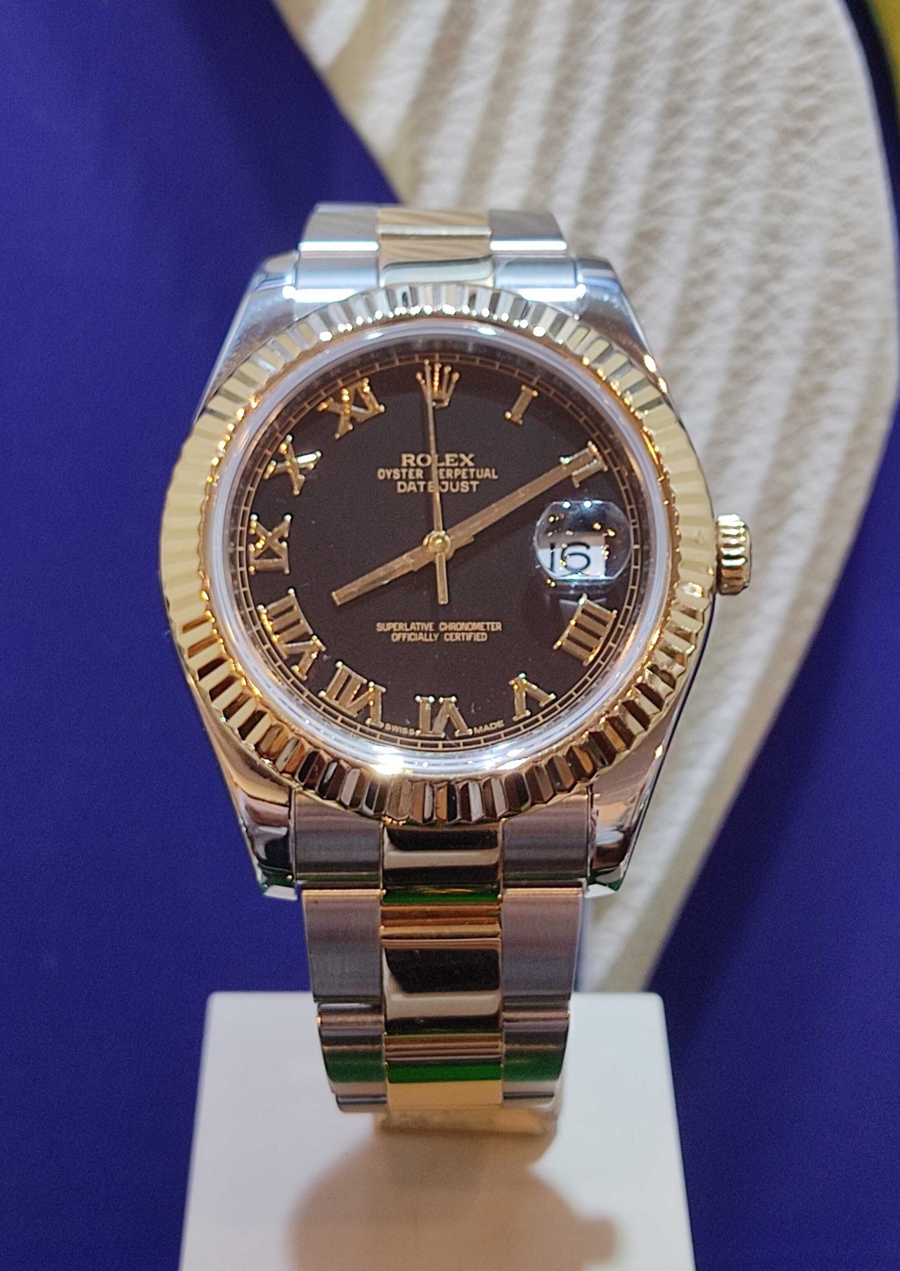 18k yellow gold rolex