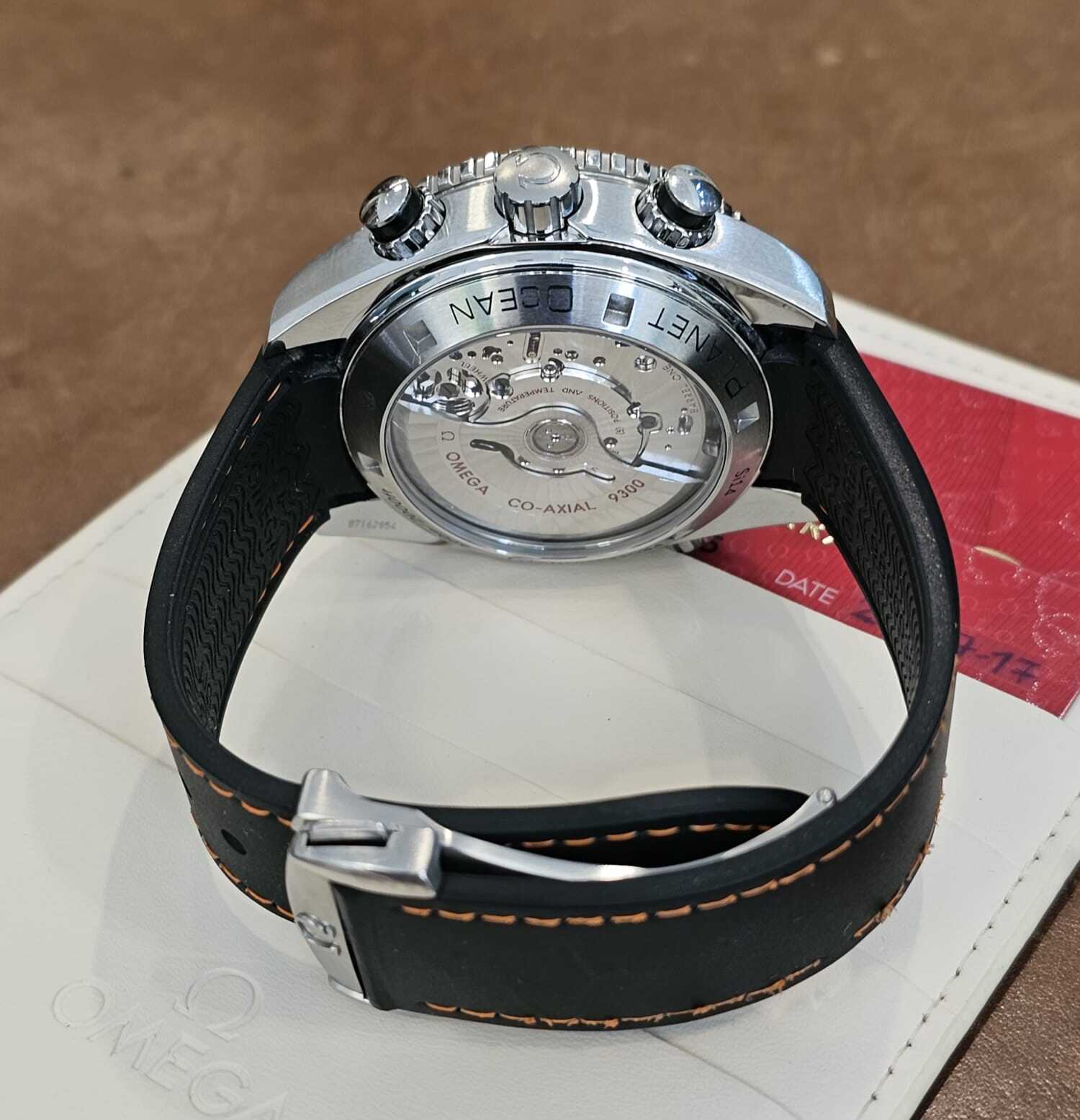 Omega Seamaster Planet ocean 600m Chronometer Co-Axial Chronograph ...